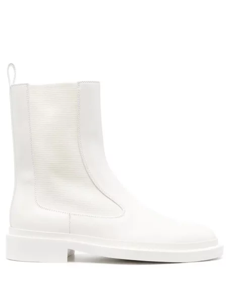 Cizme scurte Jil Sander alb