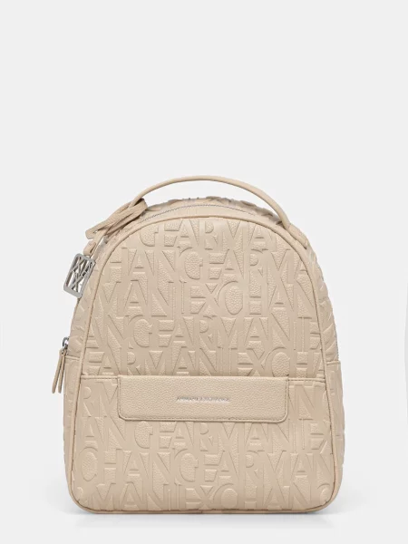 Armani Exchange rucsac mic uni bej