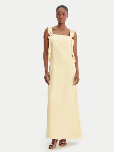 Vero Moda Cocktail obleka Eloisa rumena