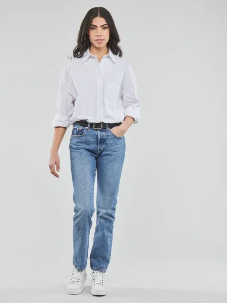 Džínsy Levi's 501 orezané modrá
