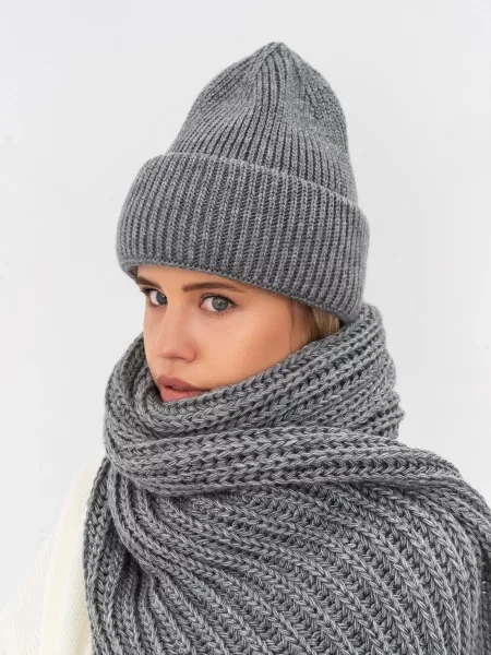 Romashka Нансі Шапка Темно-сірий сіра