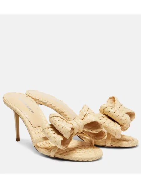 Papuci tip mules Mach & Mach bej
