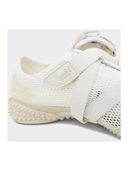 Sneakersy Puma z siateczką białe