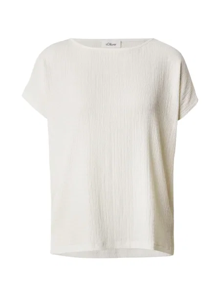 S.Oliver Tricou alb