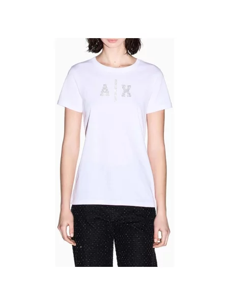 Tricou Armani Exchange alb