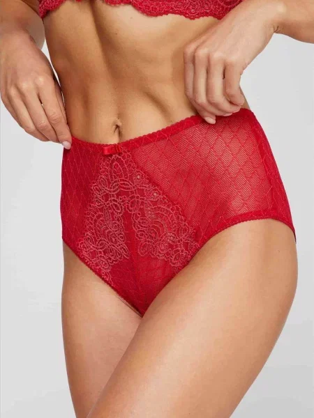 Женские трусики макси MEMORY червоні