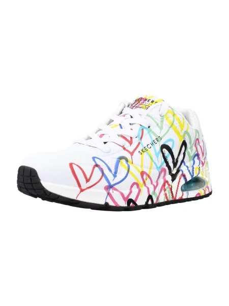 Sneakerși Skechers alb