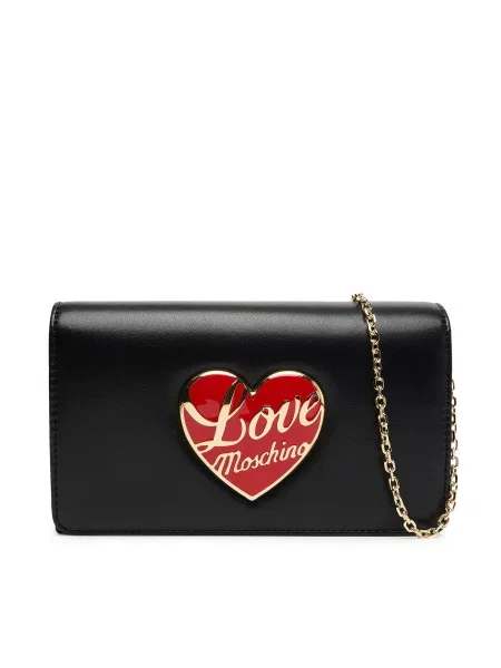 Ročna torba LOVE MOSCHINO črna