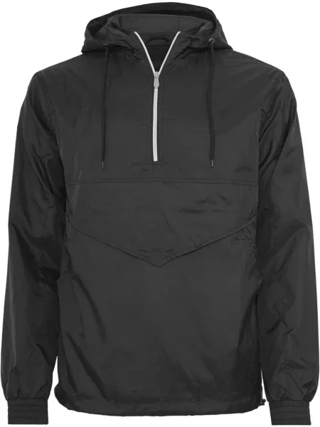 Urban Classics Geacă de primăvară-toamnă Windbreaker' negru