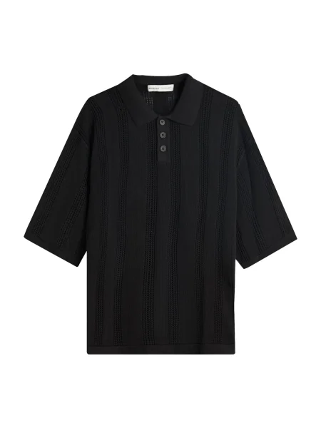 Bershka Majica črna