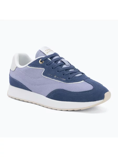 Încălțăminte pentru femei Tommy Hilfiger Retro Runner Mix stardust blue albastru