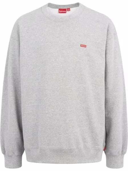 Hanorac crewneck Supreme gri