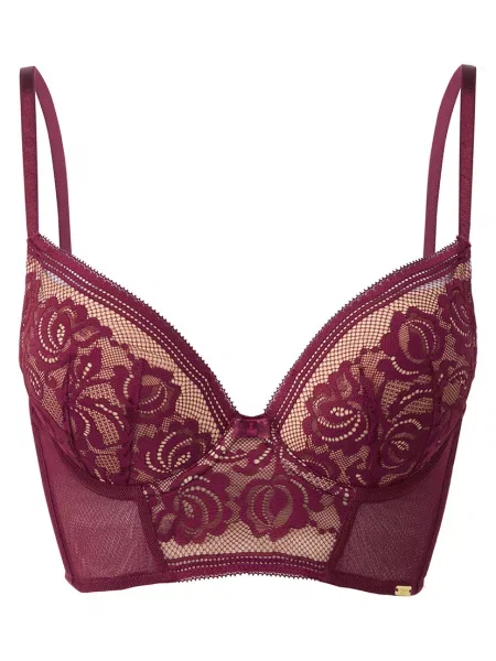 Бюстгальтер Gossard бордовий