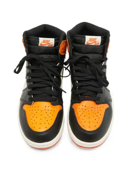 Ρετρό sneakers Jordan Air Jordan 1 μαύρο