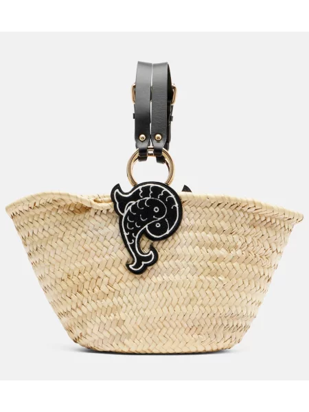 Geantă de plajă Pucci de paie