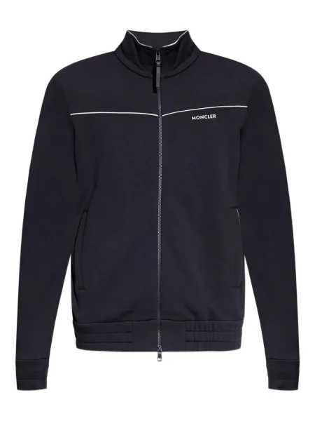 Geacă Moncler din fleece albastru