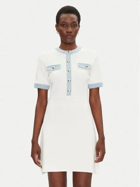 Morgan rochie RMROME mini evazati RMROME alb