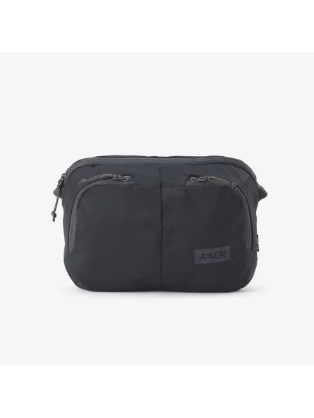 Geantă AEVOR Sacoche Bag Ripstop Charcoal Black 4 l negru