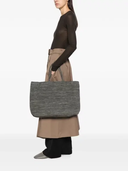 Geantă shopper Sophie Digard gri