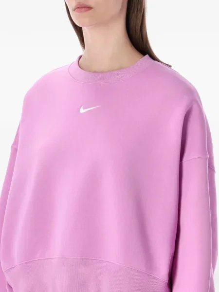 Leggings Nike cu broderie cu decolteu rotund mini verde