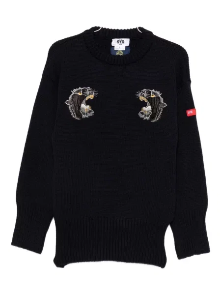 Pulover Junya Watanabe Man cu broderie albastru