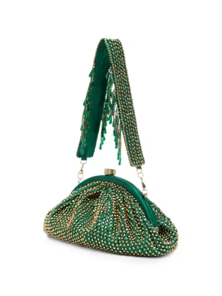 Geantă plic Slo_hand_made verde