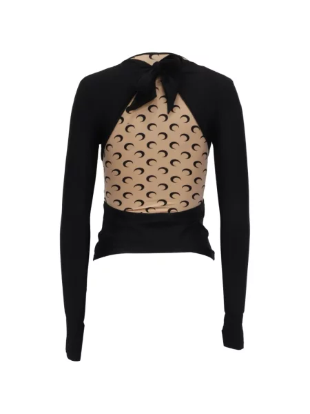 Lung top Marine Serre negru