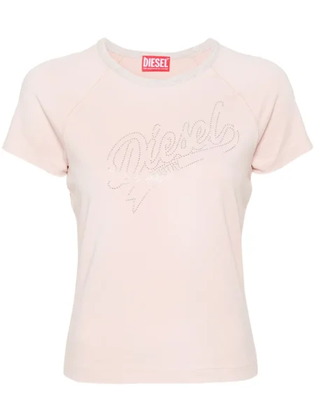 Tricou Diesel roz