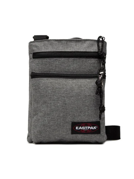 EASTPAK Taška cez rameno svetlosivá sivá