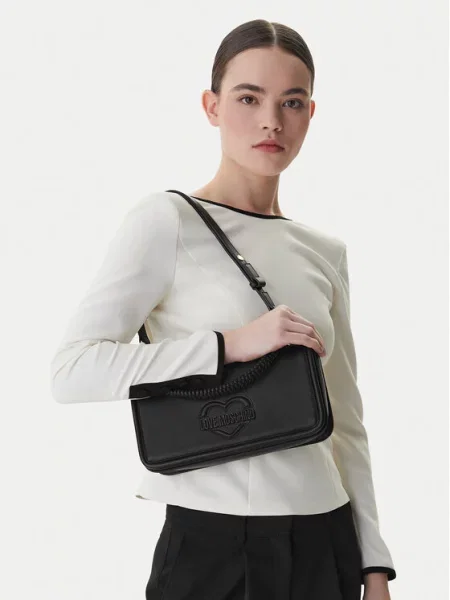 LOVE MOSCHINO Дамска чанта черен