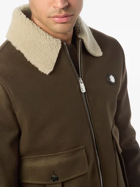 Geacă Billionaire de lână maro