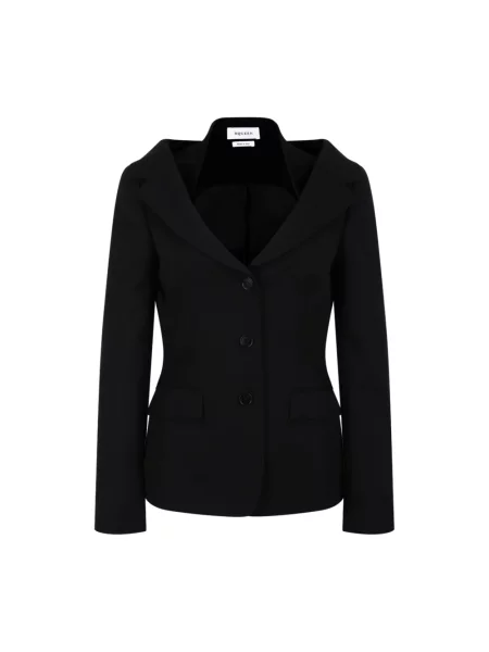 Marynarka Alexander Mcqueen czarna