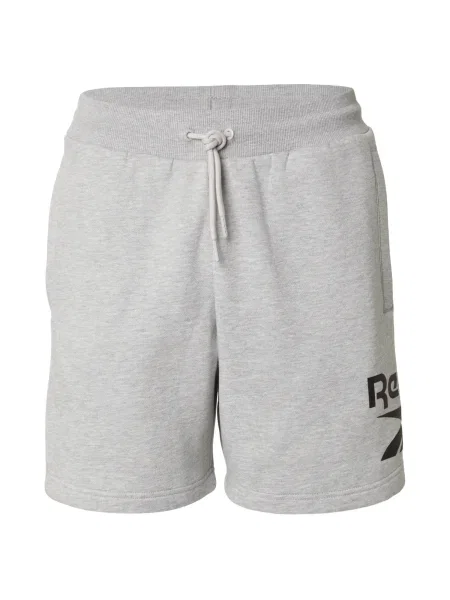 Reebok Pantaloni sport NATE gri piatră negru