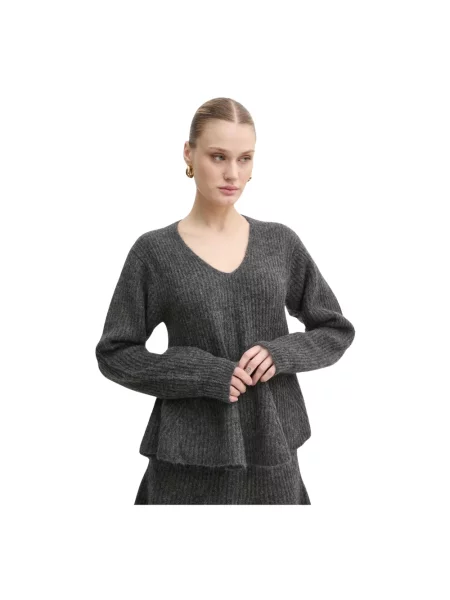 Sweter By Malene Birger wełniany szary