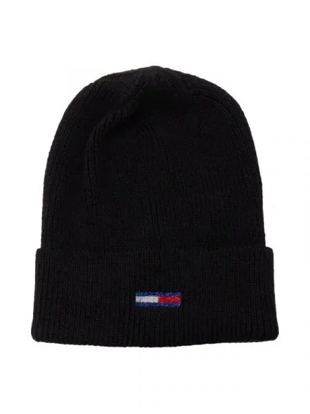 Tommy Jeans Sapka TJW FLAG fekete