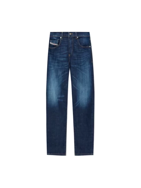 Diesel jeansy slim fit D-STRUKT niebieskie
