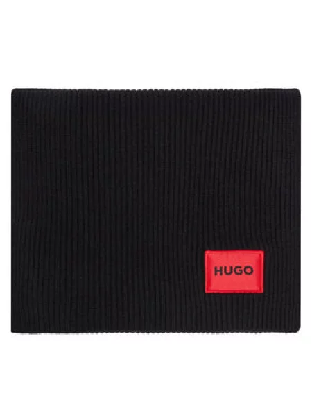 Šalikas Hugo Saffa juoda