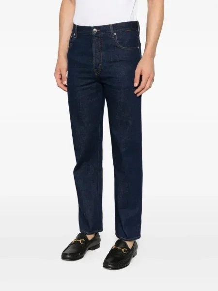 Blugi Gucci cu 5 buzunare albastru