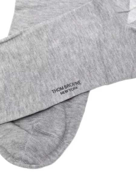Șosete Thom Browne cu dungi gri