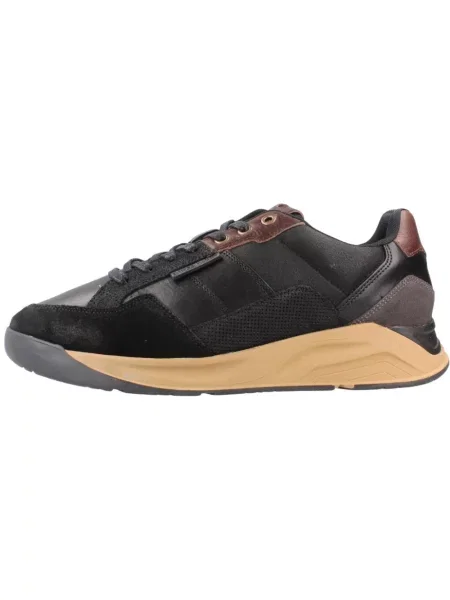 Sneakersy Bullboxer skórzane czarne