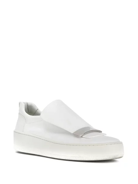 Slip on tenisky Sergio Rossi bílé