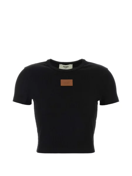 Tricou Fendi cu autograf negru