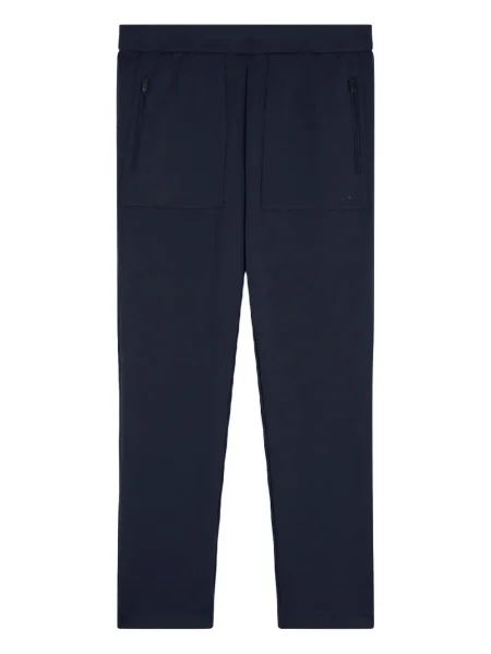 Pantaloni Paul & Shark cu broderie albastru