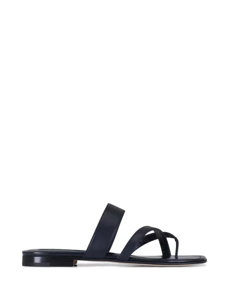 Chiloți Manolo Blahnik slip-on cu bretele albastru