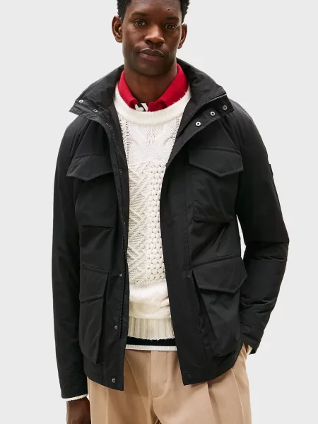 Пакувальний куртка Tommy Hilfiger чорна