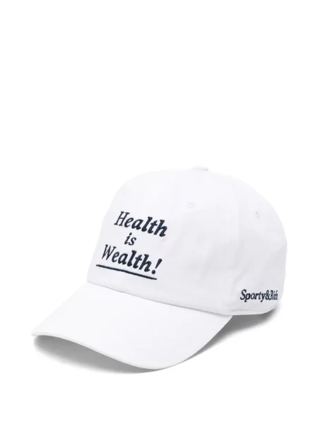 Șapcă Sporty & Rich cu broderie alb