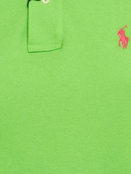 Haftowany dzianinowy garnitur Polo Ralph Lauren niebieski