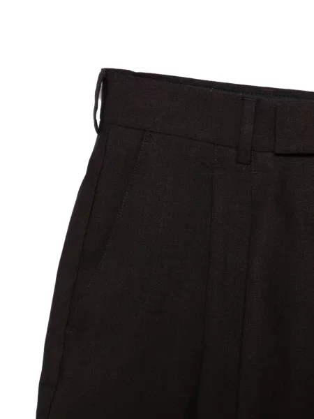 Pantaloni scurți Paul Smith plisate maro