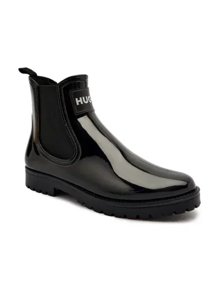 Gumicsizma HUGO Tabita Rain Bootie fekete