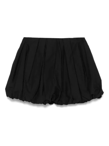 Fusta mini Pinko din poplin negru